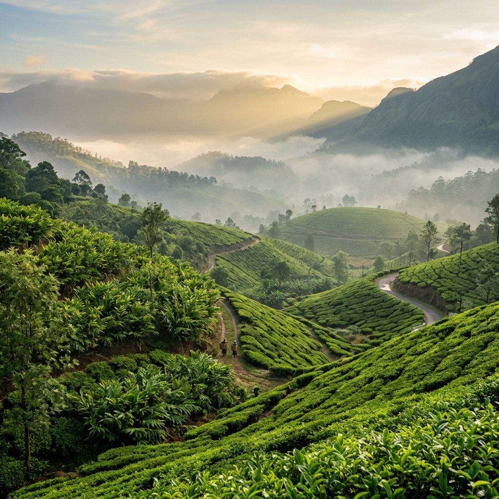 Munnar Western Ghats Cardamom Plantation